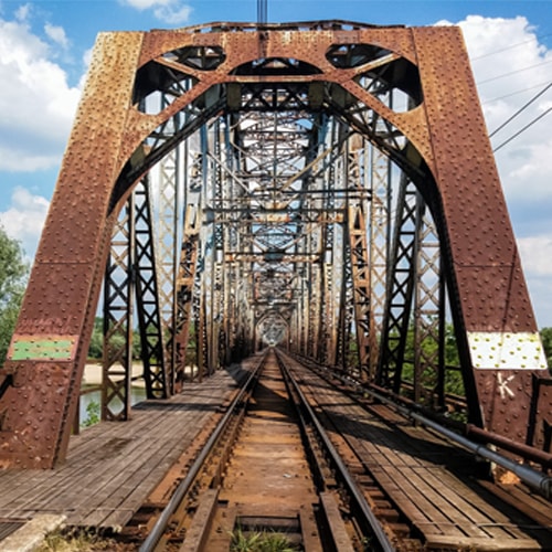 a railway bridge